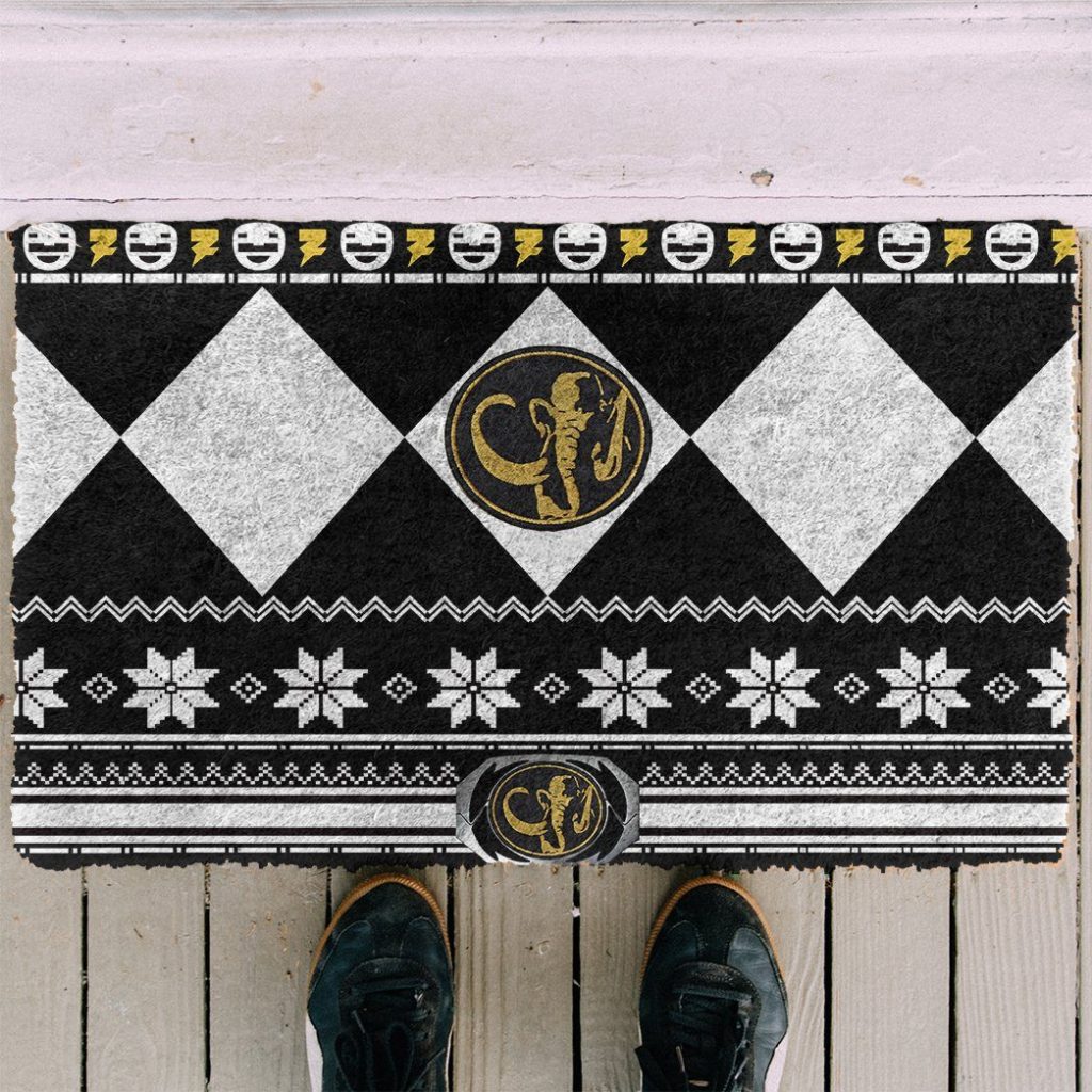 gearhuman 3d power ranger ugly black doormat gv25012 doormat 374639 415099e8 7a00 4b05 be5f 78ec99058154 - Power Rangers Mall