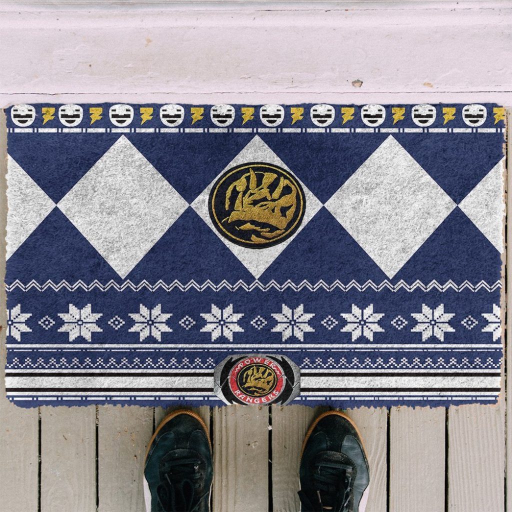 gearhuman 3d power ranger ugly blue doormat gv25011 doormat 163577 cfb76c47 8378 4cfa 8292 a288eae822e7 - Power Rangers Mall