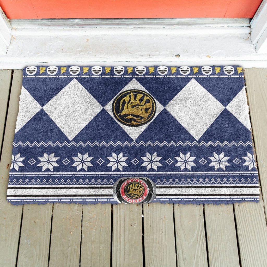 gearhuman 3d power ranger ugly blue doormat gv25011 doormat 378160 ef40c93e e3a0 4838 bd63 6c87071ae075 - Power Rangers Mall