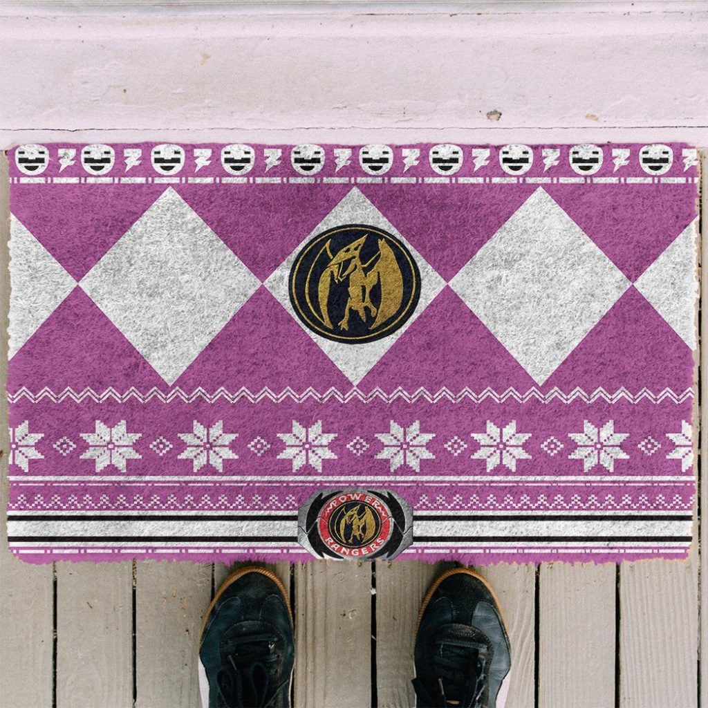 gearhuman 3d power ranger ugly pink doormat gv25015 doormat 562132 9a5b8439 3e46 4c9f 9136 9d6f1fc3cdeb - Power Rangers Mall