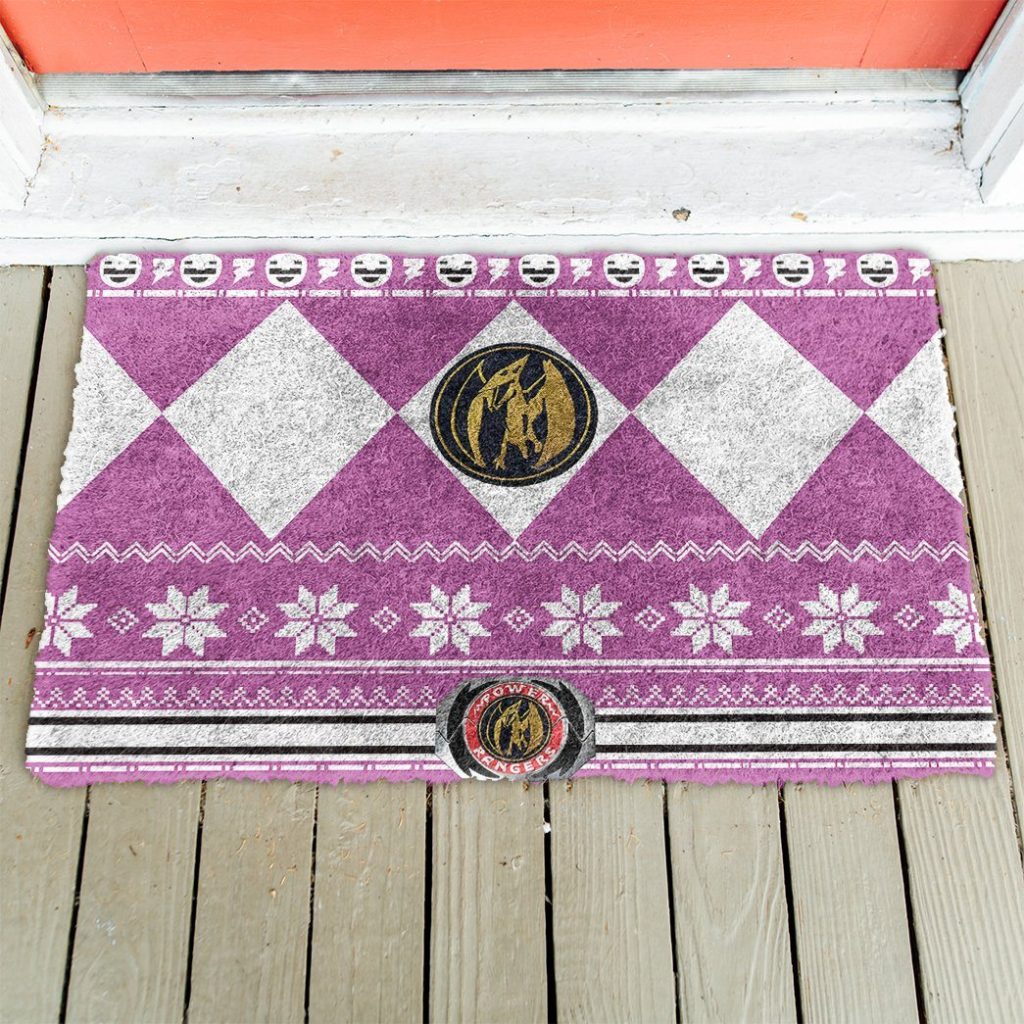 gearhuman 3d power ranger ugly pink doormat gv25015 doormat 740791 5eef0fce a2b3 4904 ade9 9444e5987424 - Power Rangers Mall
