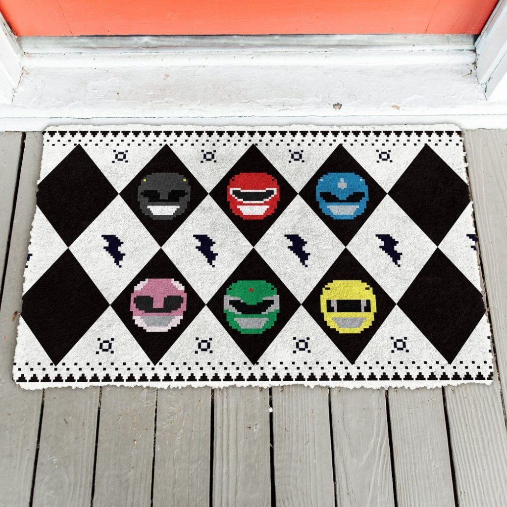 gearhuman 3d power ranger white ugly doormat gv250114 doormat 438533 8ff3a2b8 c172 474a a4d3 ff1374fceb43 - Power Rangers Mall