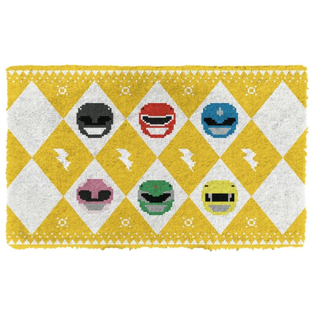 gearhuman 3d power ranger yellow ugly doormat gv250113 doormat doormat s158x236 891113 84c30367 2b88 4342 9a8e b09cfa366b9e - Power Rangers Mall