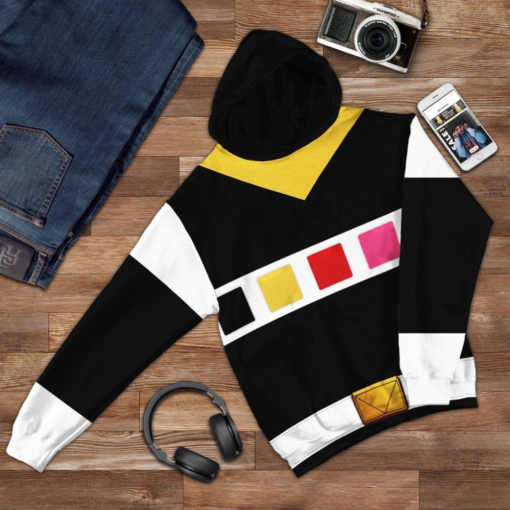 gearhuman 3d power rangers in space black custom tshirt hoodie apparel gv040111 3d apparel 852626 - Power Rangers Mall
