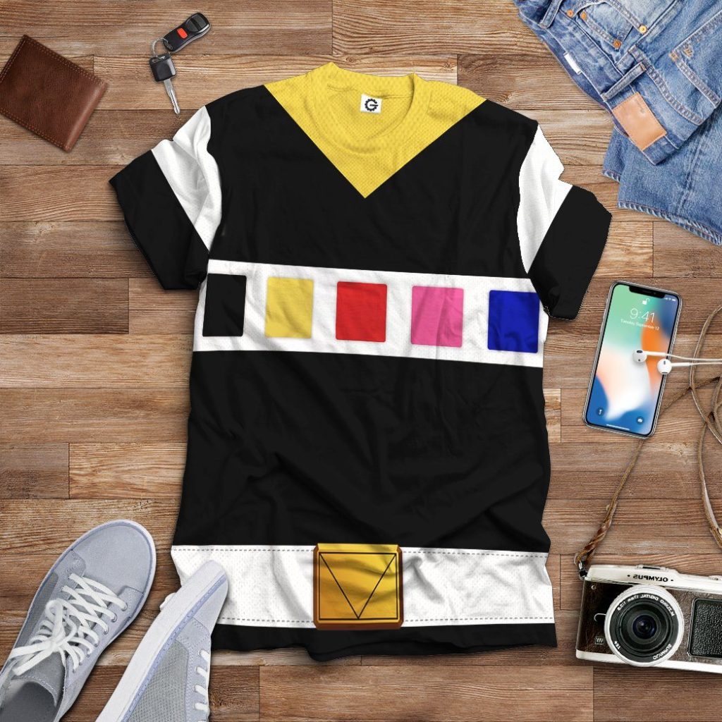 gearhuman 3d power rangers in space black custom tshirt hoodie apparel gv040111 3d apparel 916757 - Power Rangers Mall