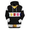 gearhuman 3d power rangers in space black custom tshirt hoodie apparel gv040111 3d apparel hoodie s 565889 - Power Rangers Mall