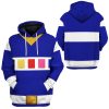gearhuman 3d power rangers in space blue custom tshirt hoodie apparel gv040114 3d apparel 200029 - Power Rangers Mall
