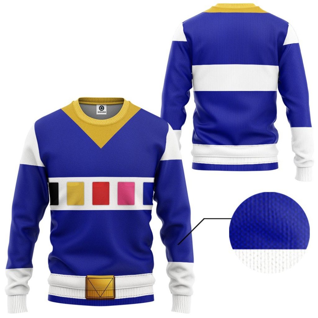 gearhuman 3d power rangers in space blue custom tshirt hoodie apparel gv040114 3d apparel 764872 - Power Rangers Mall