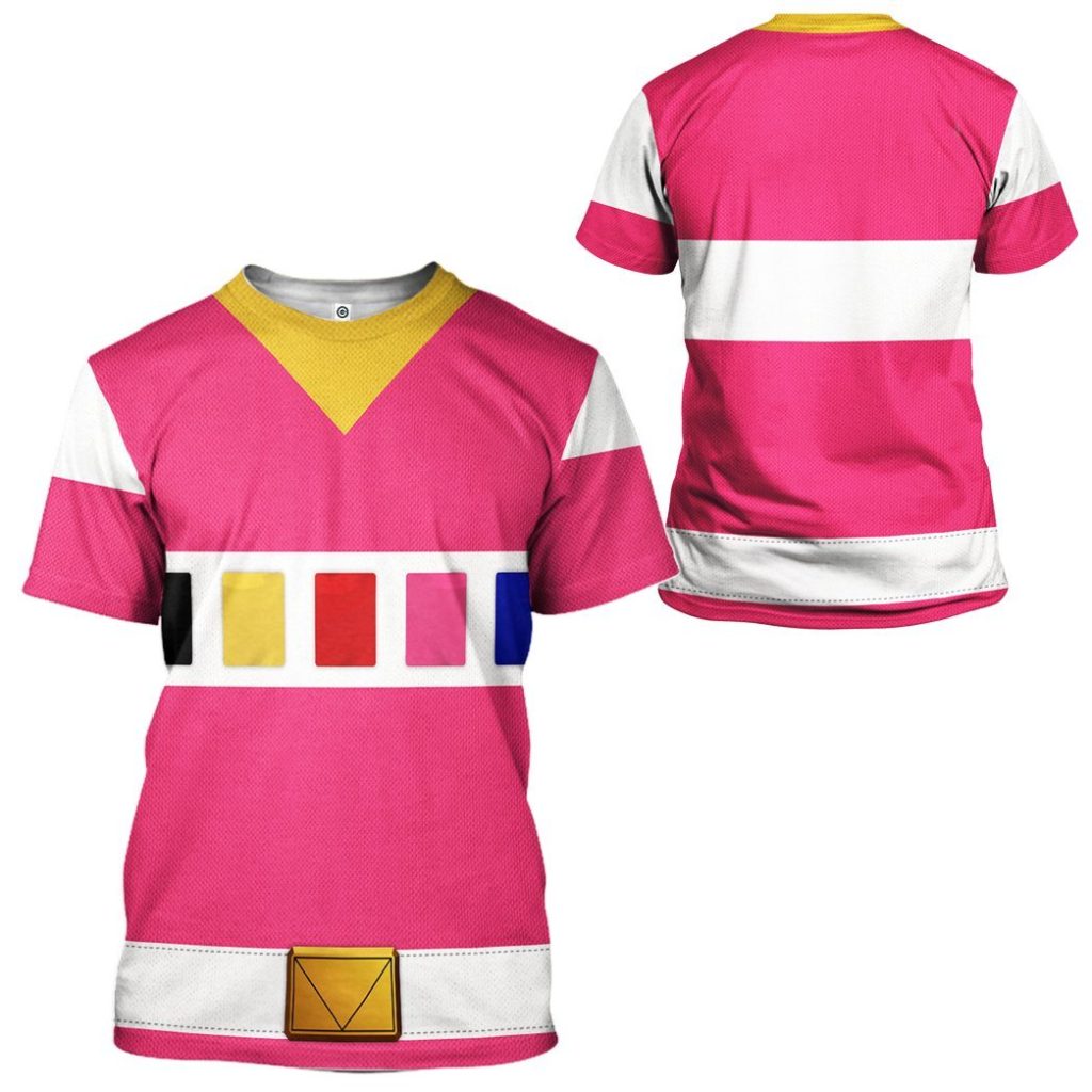 gearhuman 3d power rangers in space pink custom tshirt hoodie apparel gv040112 3d apparel 952757 - Power Rangers Mall