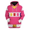 gearhuman 3d power rangers in space pink custom tshirt hoodie apparel gv040112 3d apparel hoodie s 860847 - Power Rangers Mall