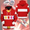 gearhuman 3d power rangers in space red custom tshirt hoodie apparel gv040115 3d apparel 159478 - Power Rangers Mall