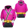 gearhuman 3d power rangers samurai pink custom tshirt hoodie apparel gv080110 3d apparel 932309 - Power Rangers Mall