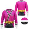 gearhuman 3d power rangers samurai pink custom tshirt hoodie apparel gv080110 3d apparel 991422 - Power Rangers Mall