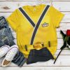 gearhuman 3d power rangers samurai yellow custom tshirt hoodie apparel gv08019 3d apparel 861228 - Power Rangers Mall