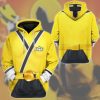gearhuman 3d power rangers samurai yellow custom tshirt hoodie apparel gv08019 3d apparel 912927 - Power Rangers Mall