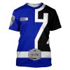 gearhuman 3d power rangers spd blue tshirt hoodie apparel gb290125 3d apparel t shirt s 876659 - Power Rangers Mall