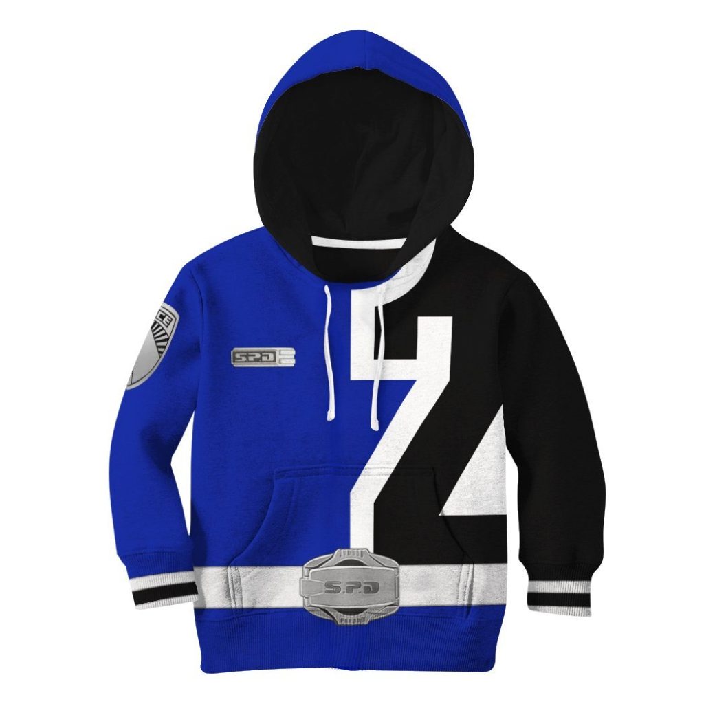 gearhuman 3d power rangers spd blue tshirt hoodie kids gb220210 kid 3d apparel kid hoodie xs 457099 7af25f69 ed56 4724 8275 4383b4ae59f5 - Power Rangers Mall