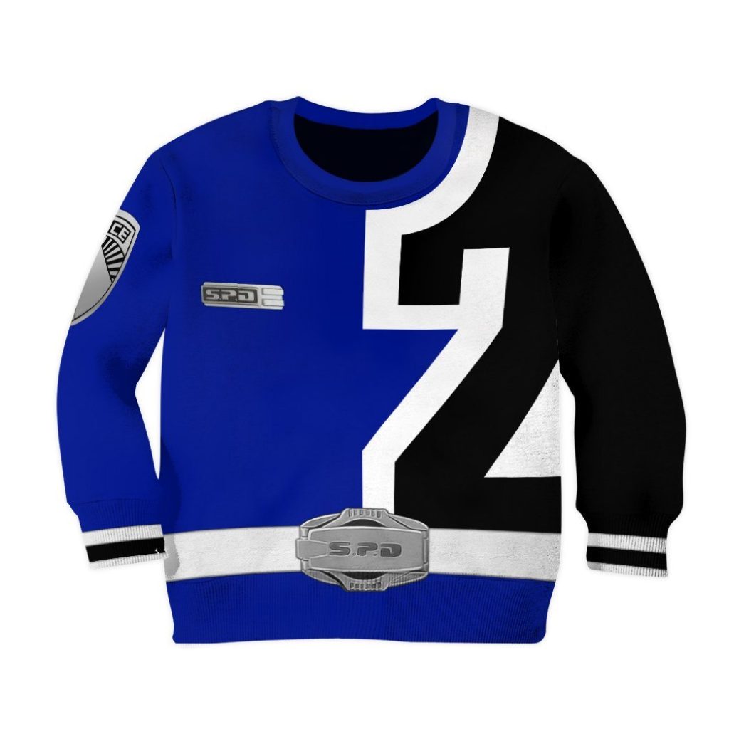 gearhuman 3d power rangers spd blue tshirt hoodie kids gb220210 kid 3d apparel kid sweatshirt xs 252082 d224b482 63fe 49ce bb86 917ceea6b7a7 - Power Rangers Mall