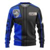 gearhuman 3d power rangers spd blue uniform tshirt hoodie apparel gb290152 3d apparel long sleeve s 902271 - Power Rangers Mall