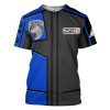 gearhuman 3d power rangers spd blue uniform tshirt hoodie apparel gb290152 3d apparel t shirt s 209169 - Power Rangers Mall