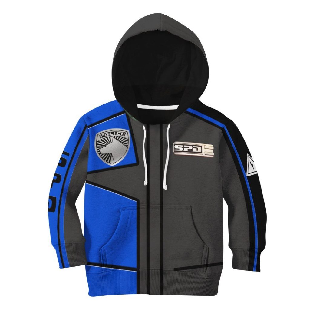 gearhuman 3d power rangers spd blue uniform tshirt hoodie kids gb220220 kid 3d apparel kid hoodie xs 996137 77a8e628 0f57 4d6b 9bfa 31f8eceaebe5 - Power Rangers Mall
