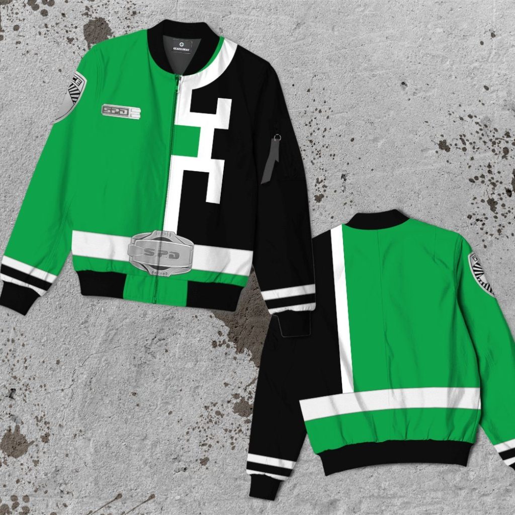 gearhuman 3d power rangers spd green bomber gb22026 bomber 174204 50617589 1c41 4d90 bd0a 0e36d8f874bd - Power Rangers Mall