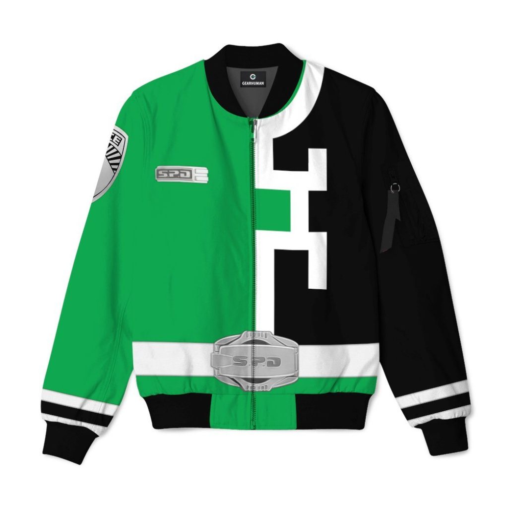 gearhuman 3d power rangers spd green bomber gb22026 bomber jacket bomber s 584172 91350e89 0809 48e0 b8cd e509345ac242 - Power Rangers Mall
