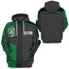 gearhuman 3d power rangers spd green uniform tshirt hoodie apparel gb290135 3d apparel 622733 - Power Rangers Mall