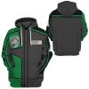 gearhuman 3d power rangers spd green uniform tshirt hoodie apparel gb290135 3d apparel 648713 - Power Rangers Mall
