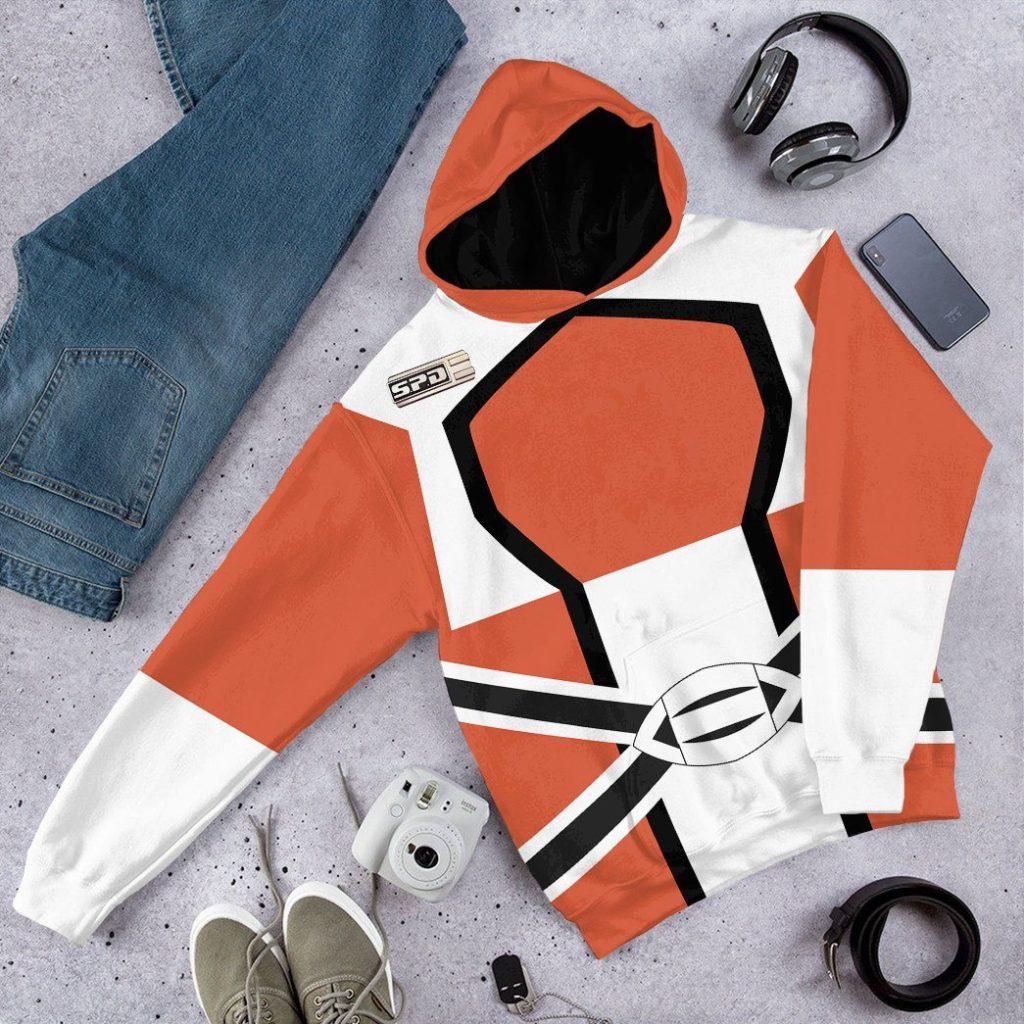 gearhuman 3d power rangers spd kat tshirt hoodie apparel gb290143 3d apparel 413504 - Power Rangers Mall