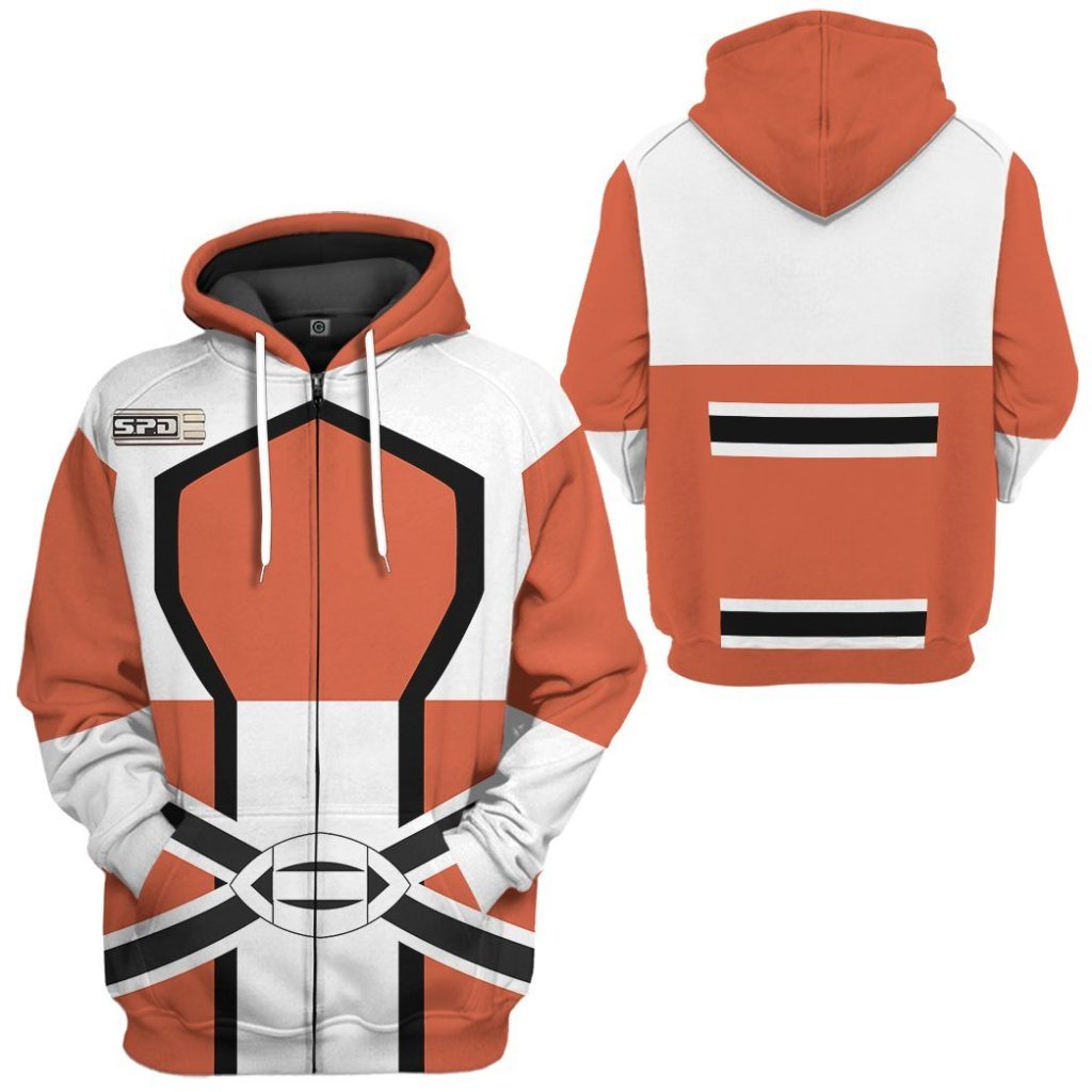 gearhuman 3d power rangers spd kat tshirt hoodie apparel gb290143 3d apparel 443338 - Power Rangers Mall