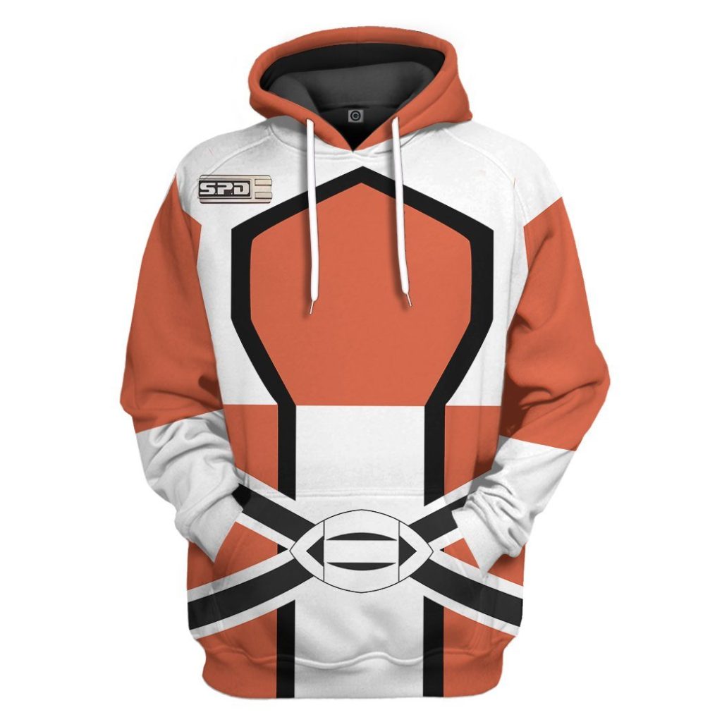 gearhuman 3d power rangers spd kat tshirt hoodie apparel gb290143 3d apparel hoodie s 397301 - Power Rangers Mall