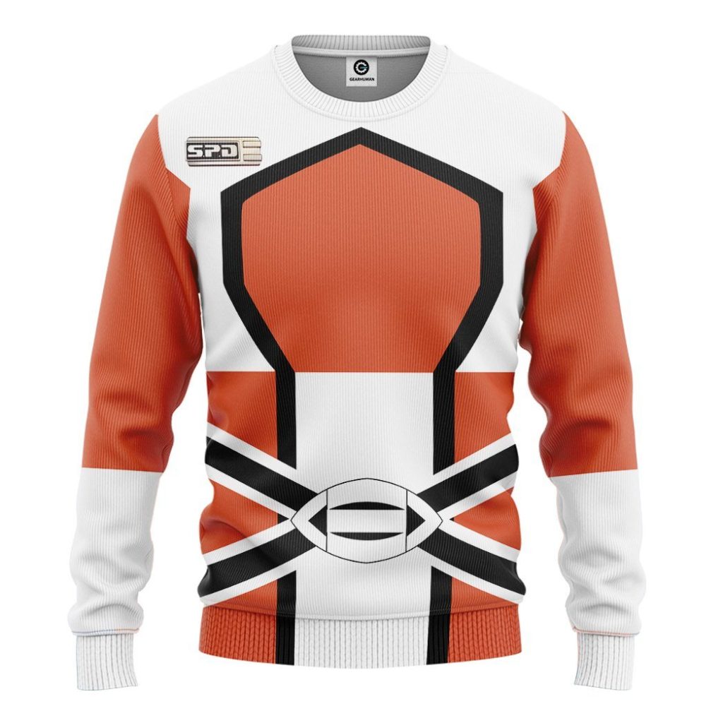 gearhuman 3d power rangers spd kat tshirt hoodie apparel gb290143 3d apparel long sleeve s 598704 - Power Rangers Mall