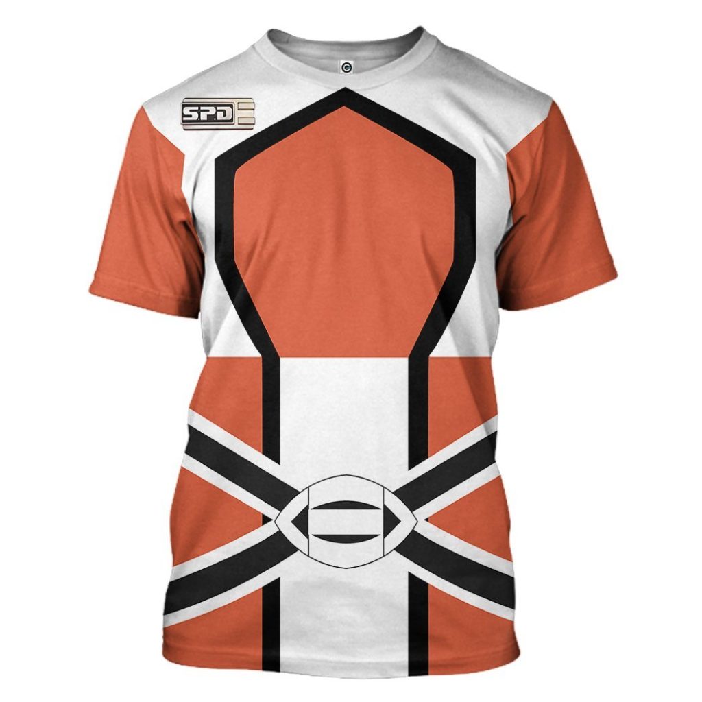 gearhuman 3d power rangers spd kat tshirt hoodie apparel gb290143 3d apparel t shirt s 678395 - Power Rangers Mall