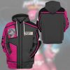gearhuman 3d power rangers spd pink uniform tshirt hoodie apparel gb290145 3d apparel 329824 - Power Rangers Mall