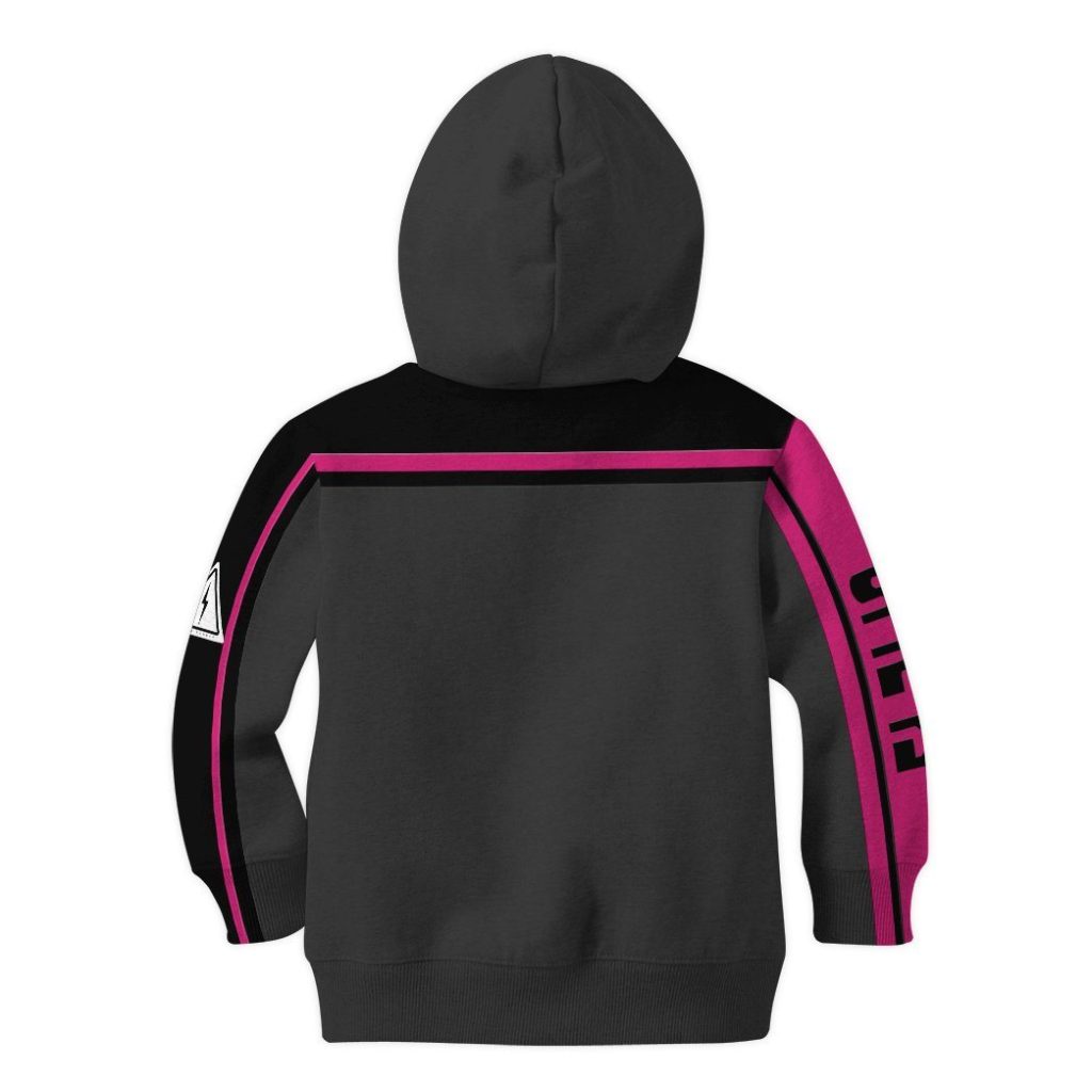 gearhuman 3d power rangers spd pink uniform tshirt hoodie kids gb220218 kid 3d apparel 334605 10ff6c82 2743 4c32 a617 f2df157077be - Power Rangers Mall