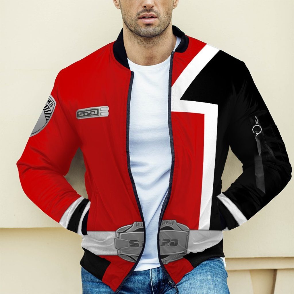 gearhuman 3d power rangers spd red custom bomber gb22021 bomber 440925 fdd36e9c 5fb6 4da6 b7b2 ee7416a3c677 - Power Rangers Mall