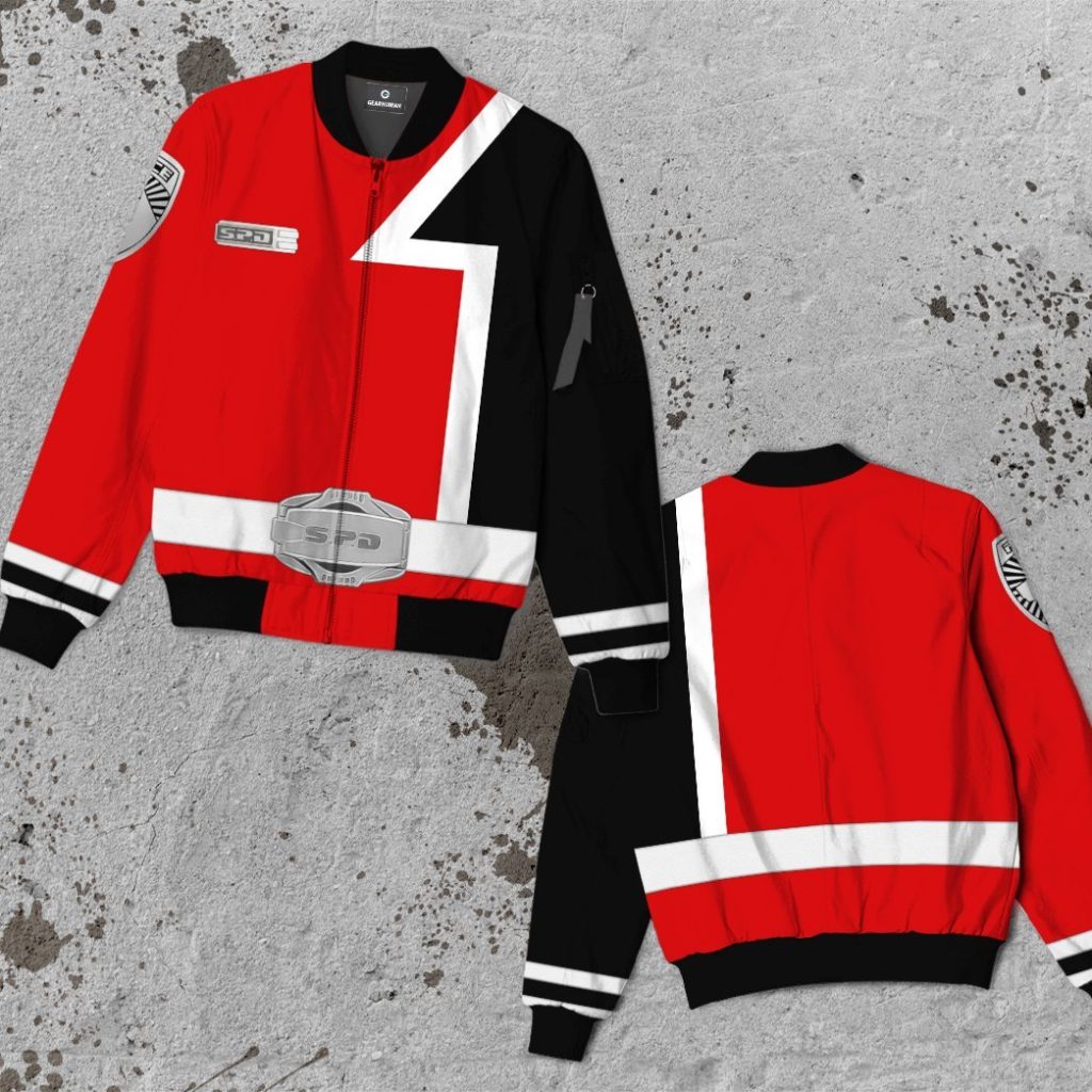 gearhuman 3d power rangers spd red custom bomber gb22021 bomber 899578 88219f03 7be7 40e9 b293 4d2d4041e6f4 - Power Rangers Mall