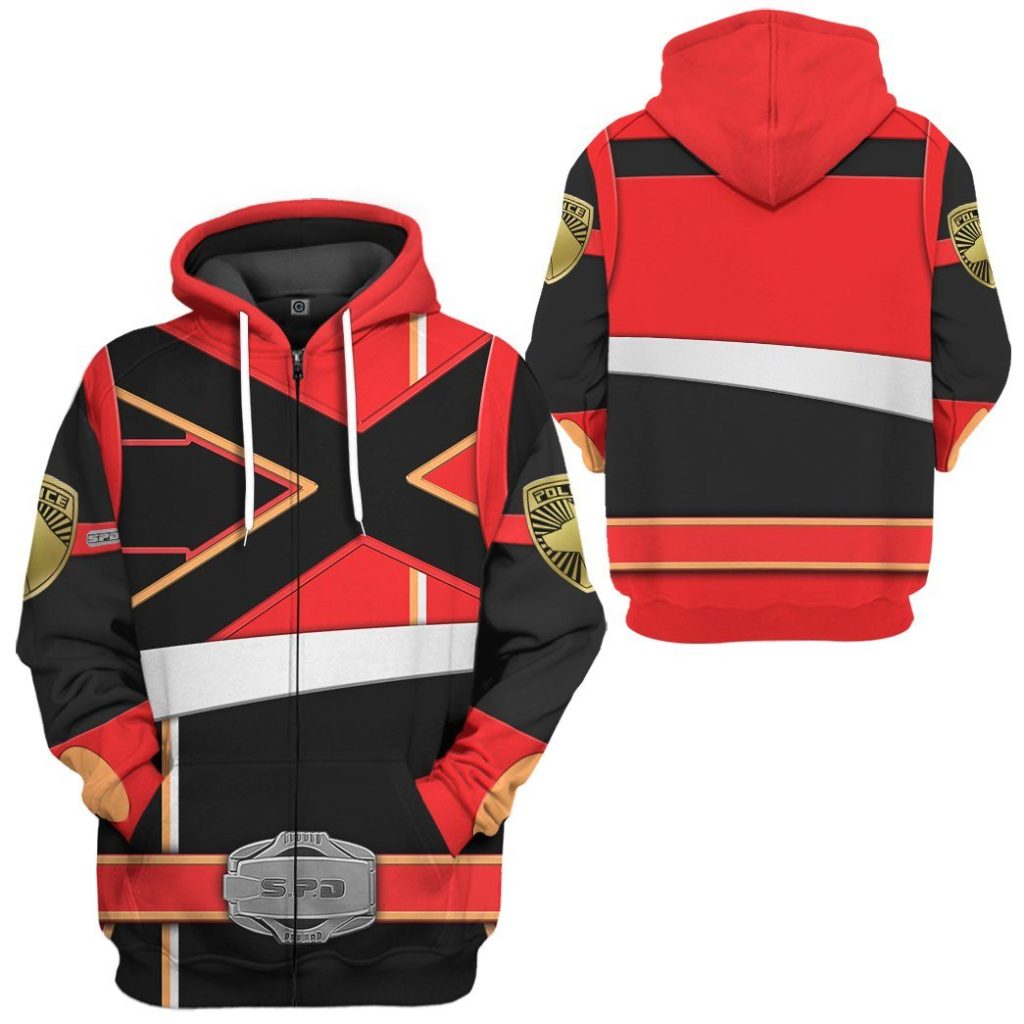 gearhuman 3d power rangers spd red soul of the dragon tshirt hoodie apparel gb290112 3d apparel 833899 fe3dbcd9 548f 40e6 b45a 1d0cf7610cbc - Power Rangers Mall