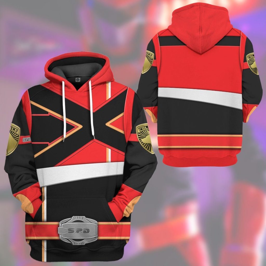 gearhuman 3d power rangers spd red soul of the dragon tshirt hoodie apparel gb290112 3d apparel 939630 e624f223 fafd 4037 a9c6 c1634c9efba2 - Power Rangers Mall