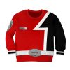 gearhuman 3d power rangers spd red tshirt hoodie apparel kids gb22022 kid 3d apparel kid sweatshirt xs 238833 085f3386 7f85 4eca a4b6 8a8e60bcf72f - Power Rangers Mall