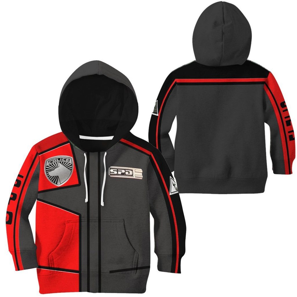 gearhuman 3d power rangers spd red uniform tshirt hoodie kids gb220212 kid 3d apparel 237040 27391077 cb4f 4c71 bb1b dce5f3ed37c4 - Power Rangers Mall