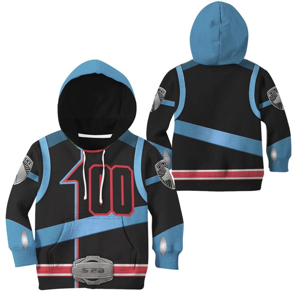 gearhuman 3d power rangers spd shadow tshirt hoodie kids gb22023 kid 3d apparel 530565 8be456ae 49a4 47bd acd9 86cd4f0c84bd - Power Rangers Mall