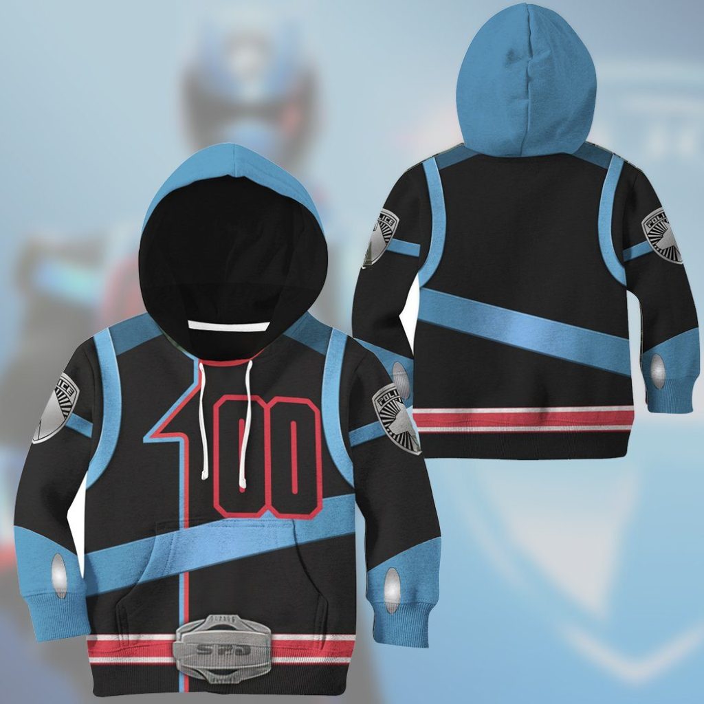 gearhuman 3d power rangers spd shadow tshirt hoodie kids gb22023 kid 3d apparel 761127 3424506c 5901 44c6 bb25 75f3f6d221b8 - Power Rangers Mall