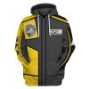 gearhuman 3d power rangers spd yellow uniform tshirt hoodie apparel gb290150 3d apparel hoodie s 199342 - Power Rangers Mall