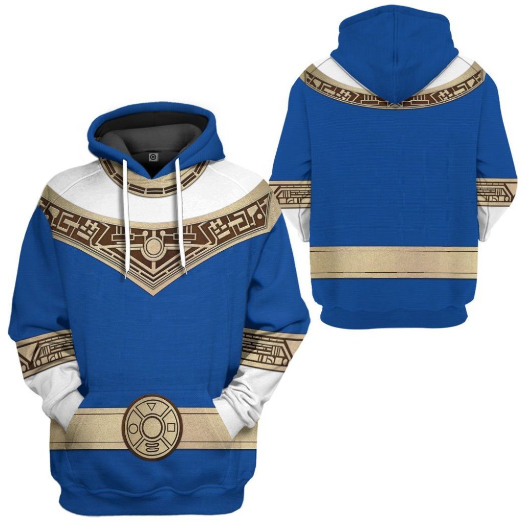 gearhuman 3d power rangers zeo blue custom tshirt hoodie apparel gv06015 3d apparel 889754 - Power Rangers Mall