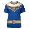 gearhuman 3d power rangers zeo blue custom tshirt hoodie apparel gv06015 3d apparel t shirt s 990160 - Power Rangers Mall