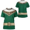 gearhuman 3d power rangers zeo green custom tshirt hoodie apparel gv06011 3d apparel 384540 - Power Rangers Mall