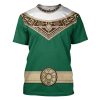 gearhuman 3d power rangers zeo green custom tshirt hoodie apparel gv06011 3d apparel t shirt s 354073 - Power Rangers Mall