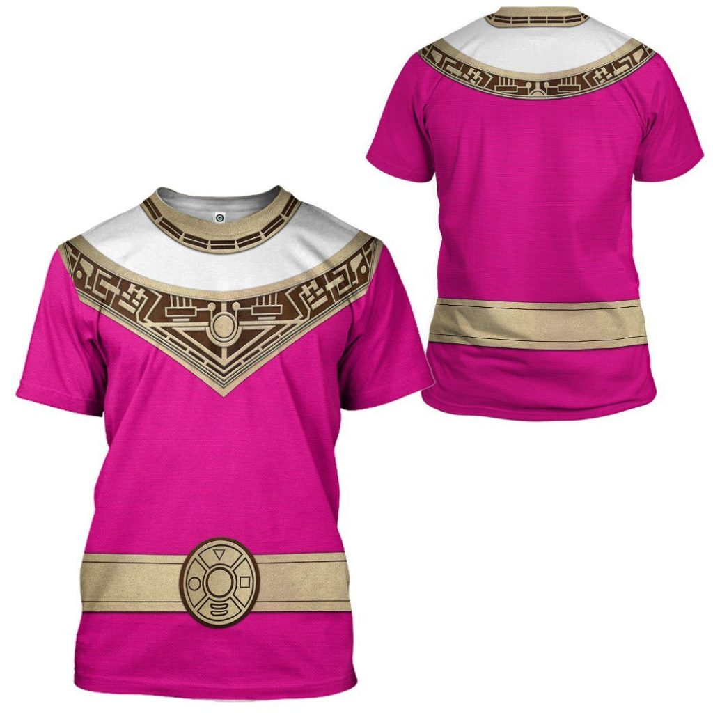 gearhuman 3d power rangers zeo pink custom tshirt hoodie apparel gv06014 3d apparel 575642 - Power Rangers Mall